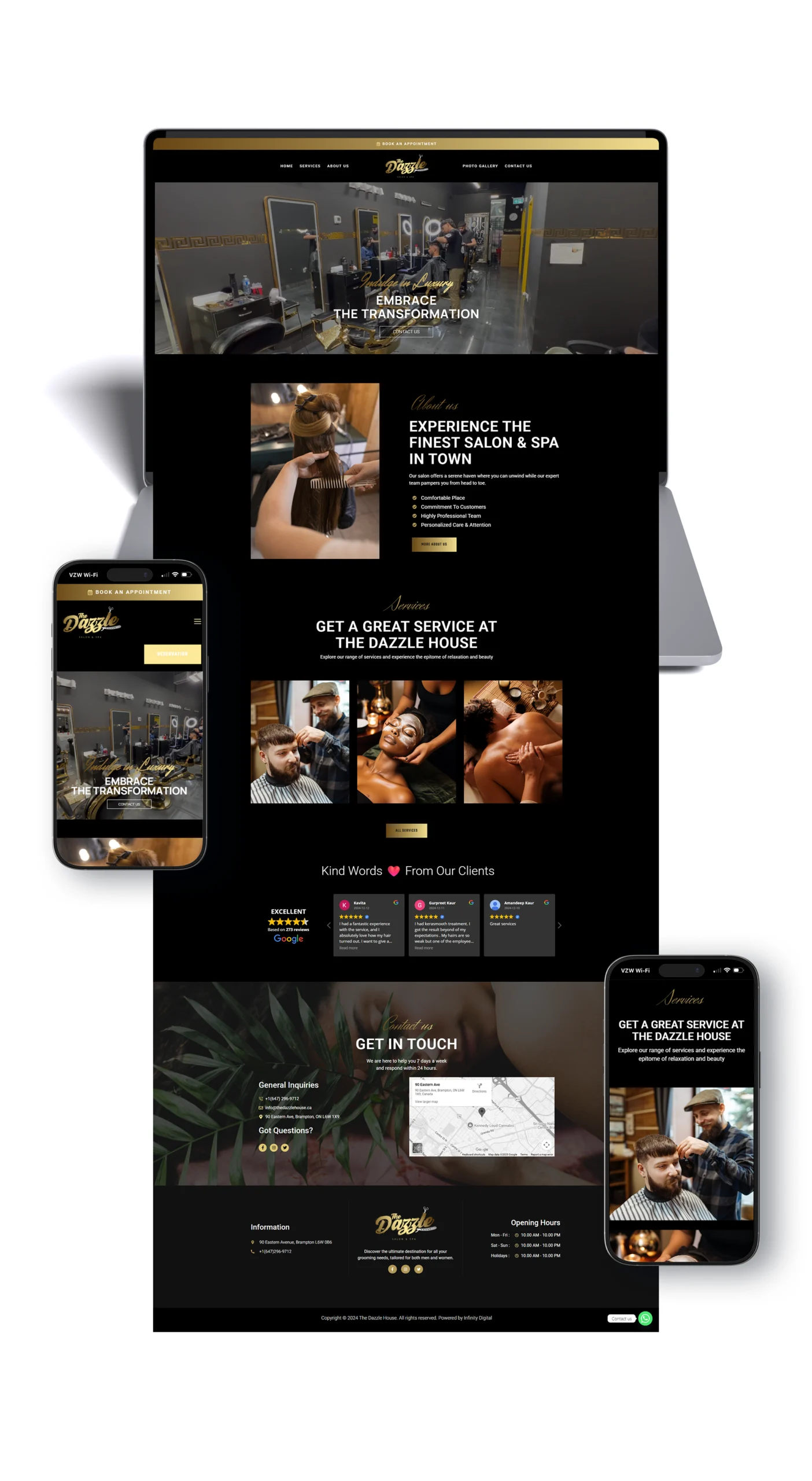 Dazzle House Salon Showcase