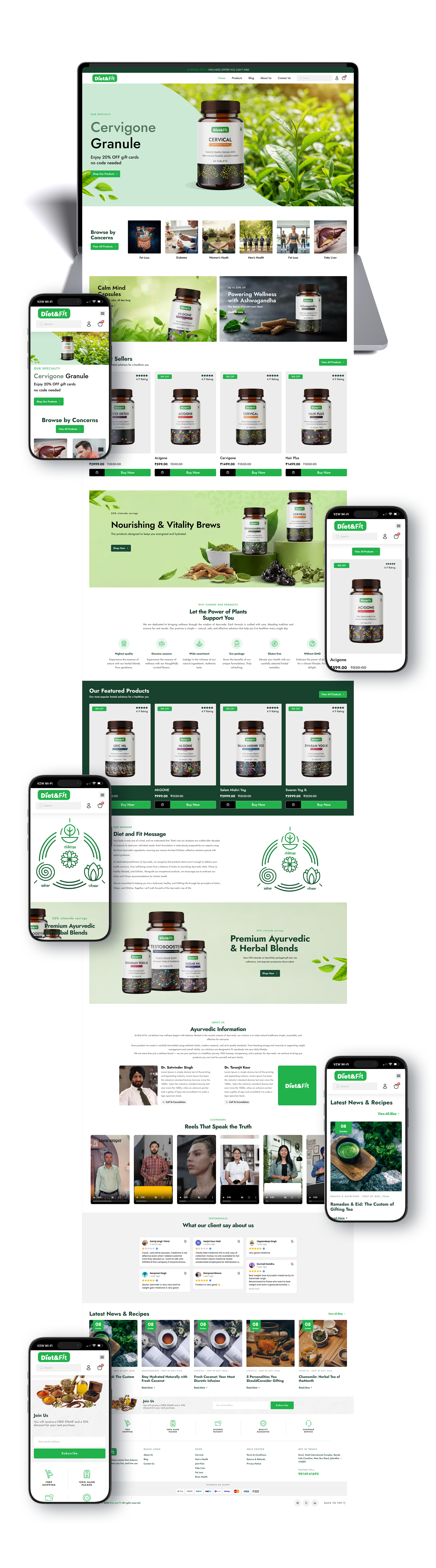 Diet and Fit Showcase