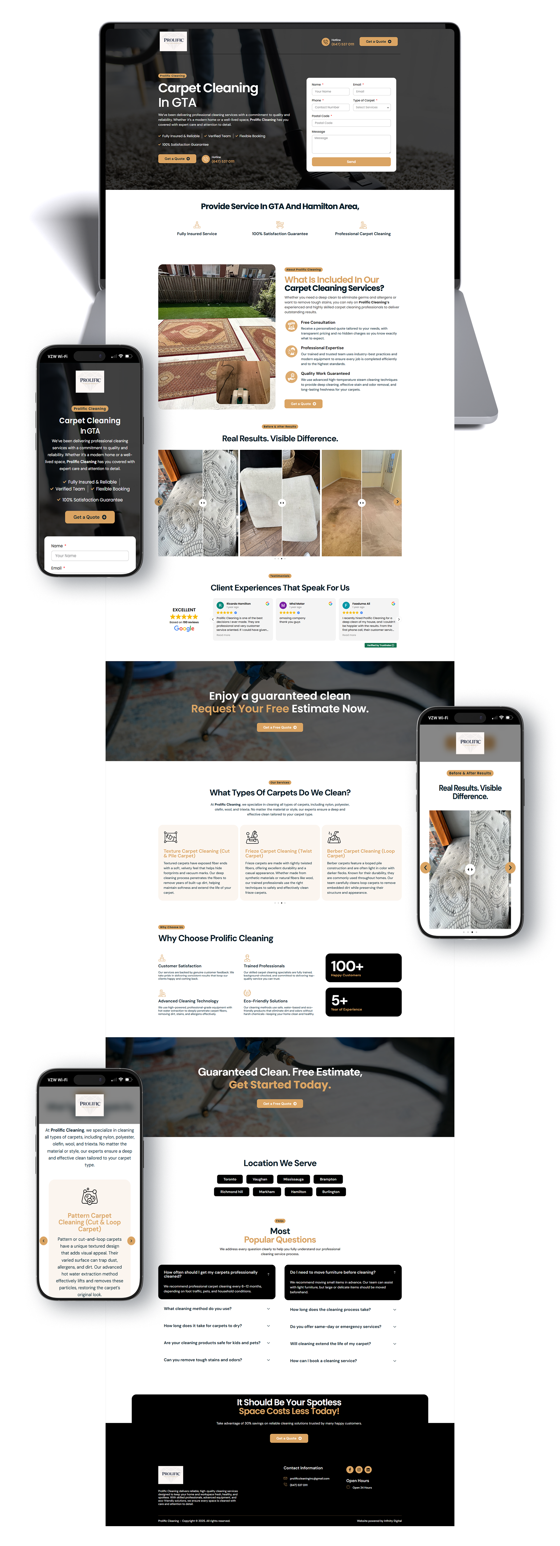 Prolific Cleaning Inc. Showcase
