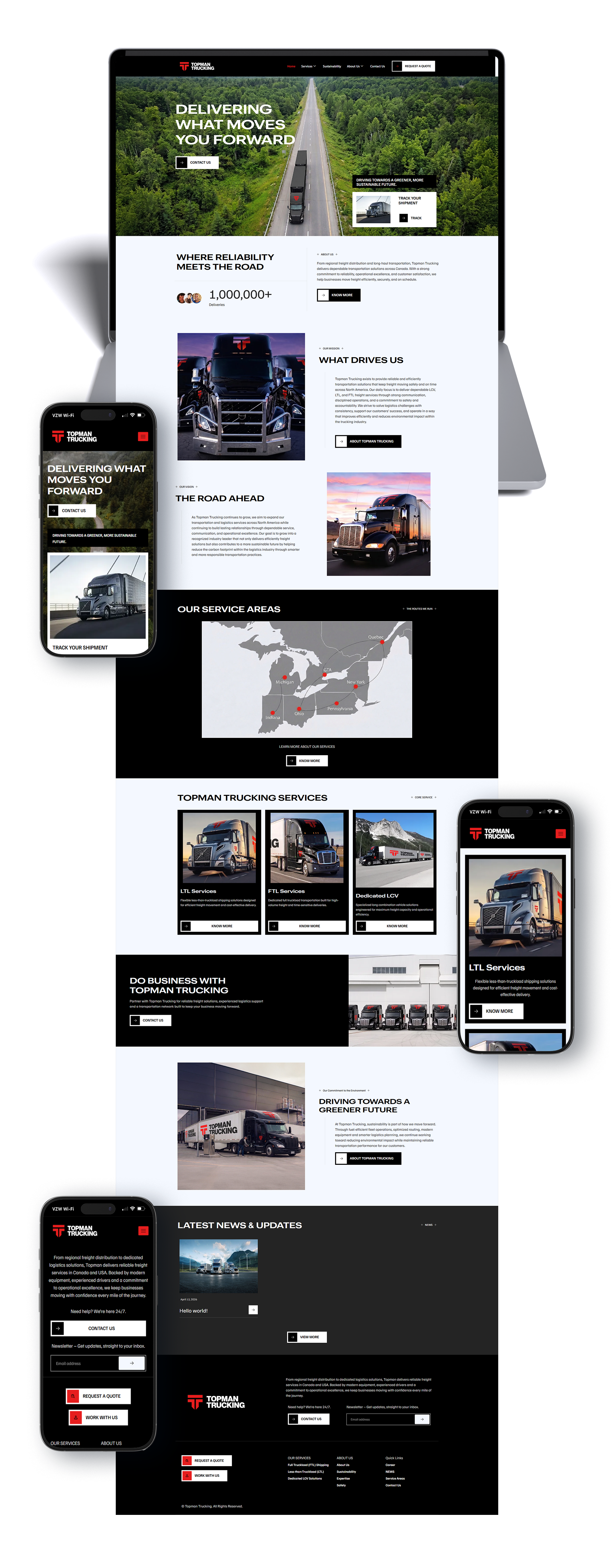 Topman Trucking Inc. Showcase