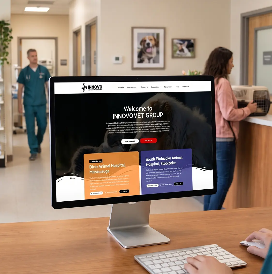 Website Design for Vet Clinics